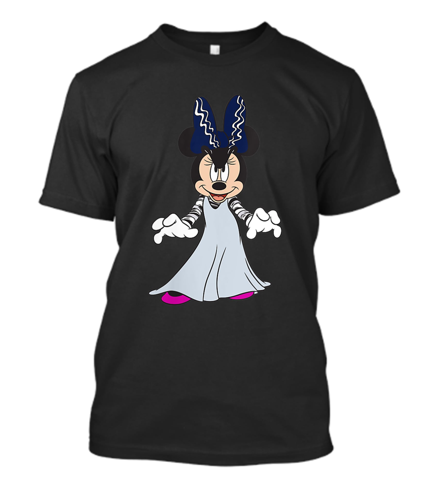 Minnie Mouse Halloween Frankenstein Costume Disney T-Shirt