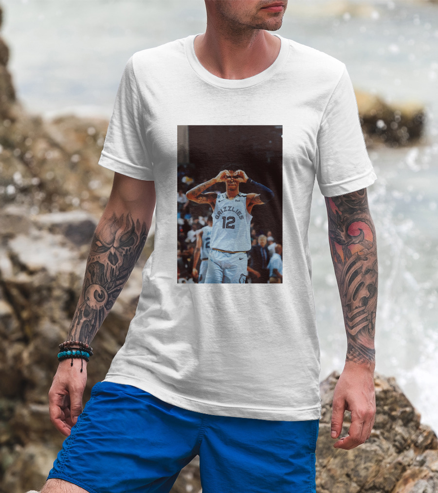 Ja Morant Grizzlies Number 12 T-Shirt