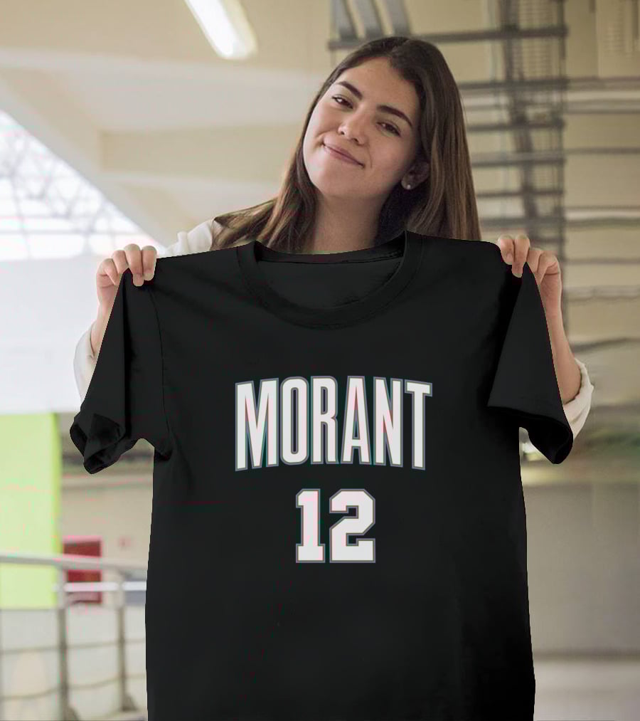 Ja Morant 12 Grizzlies Fan Gear T-Shirt