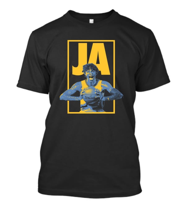 Ja Morant Memphis Grizzlies Hype Spalding Basketball T-Shirt