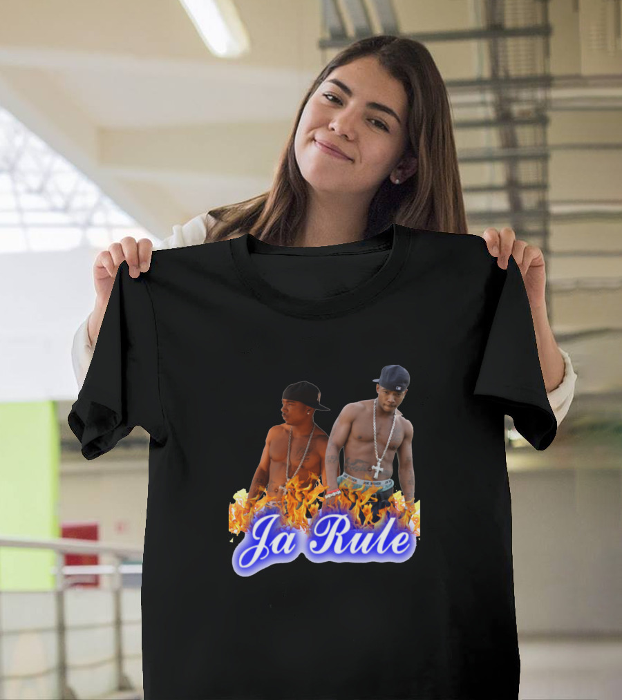 Ja Rule Vintage Fire Flames T-Shirt