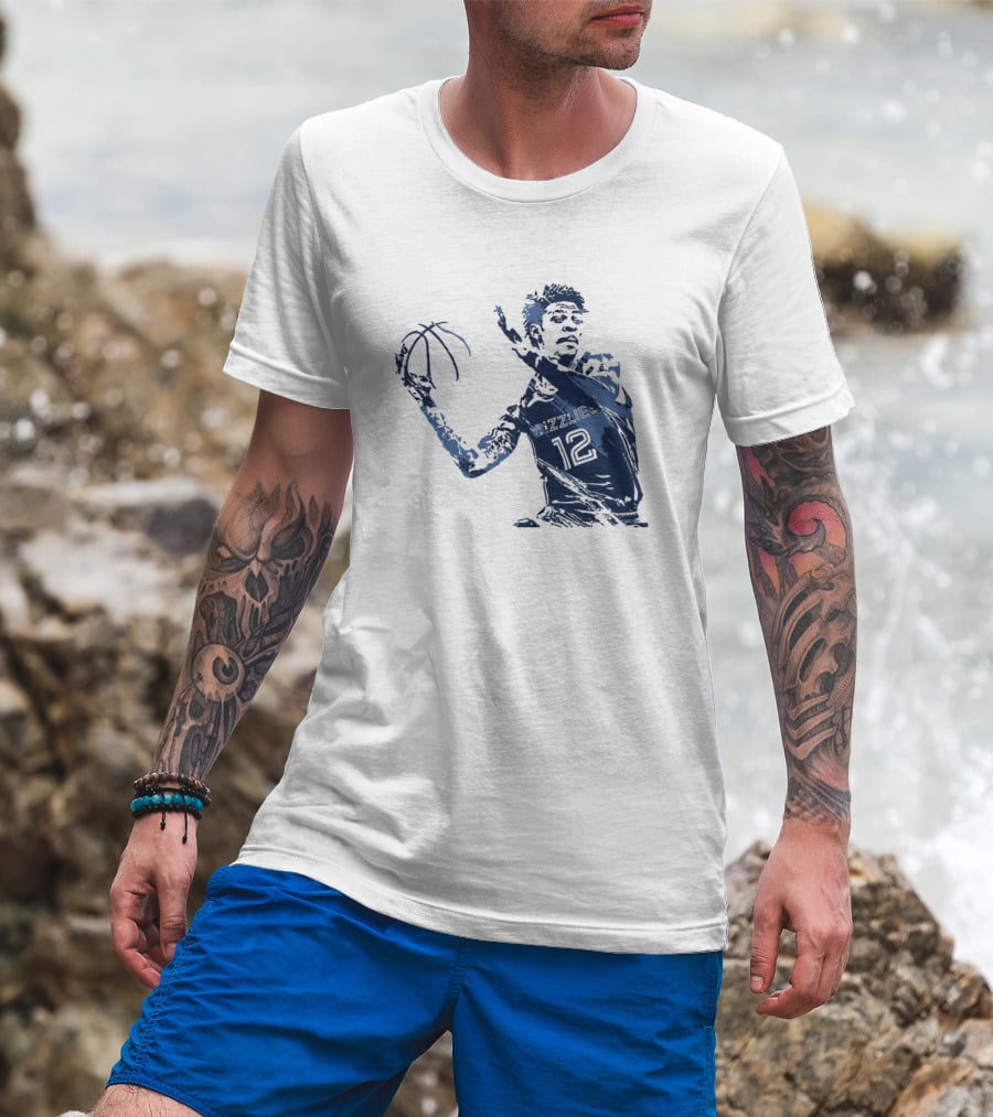 Grizzlies 12 Basketball Player T-Shirt
