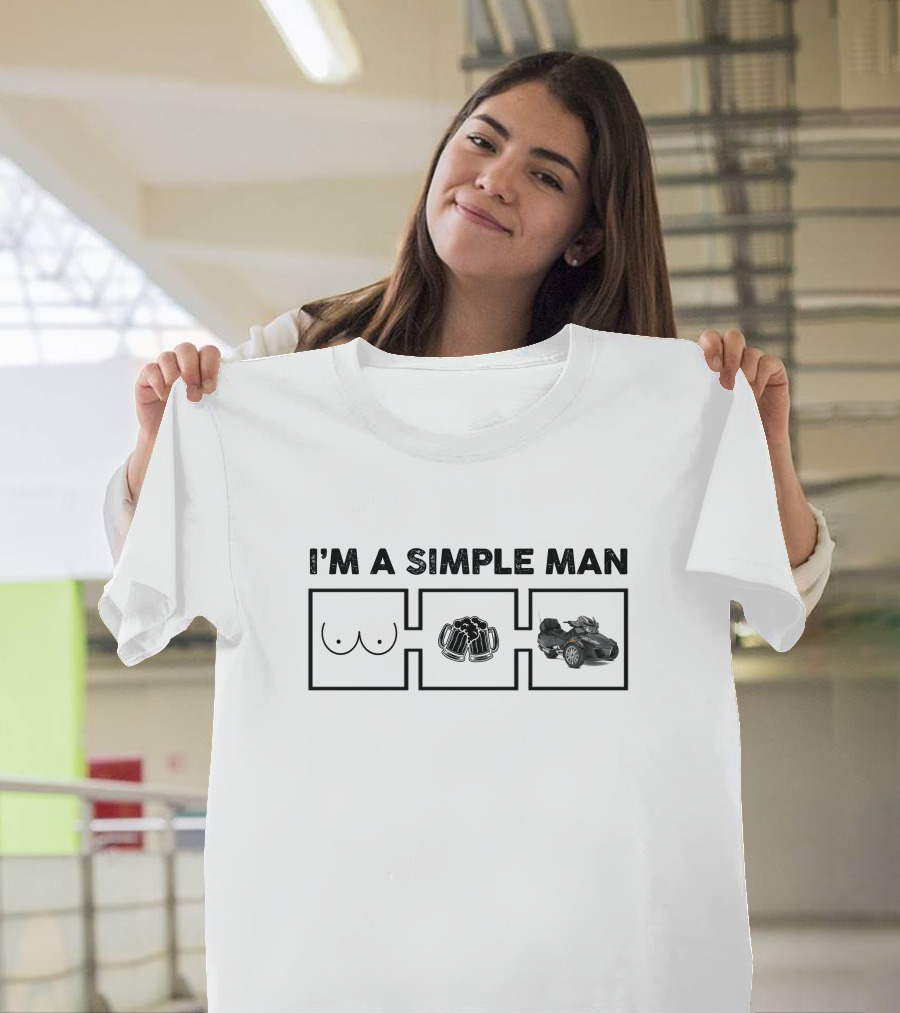 I'm A Simple Man Can-Am Three Essentials T-Shirt