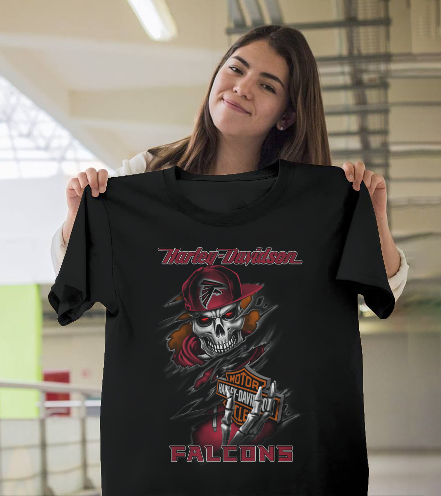Harley Davidson Falcons Skull Logo 2020Af T-Shirt