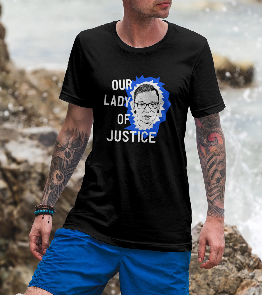 Our Lady Of Justice Ginsburg T-Shirt