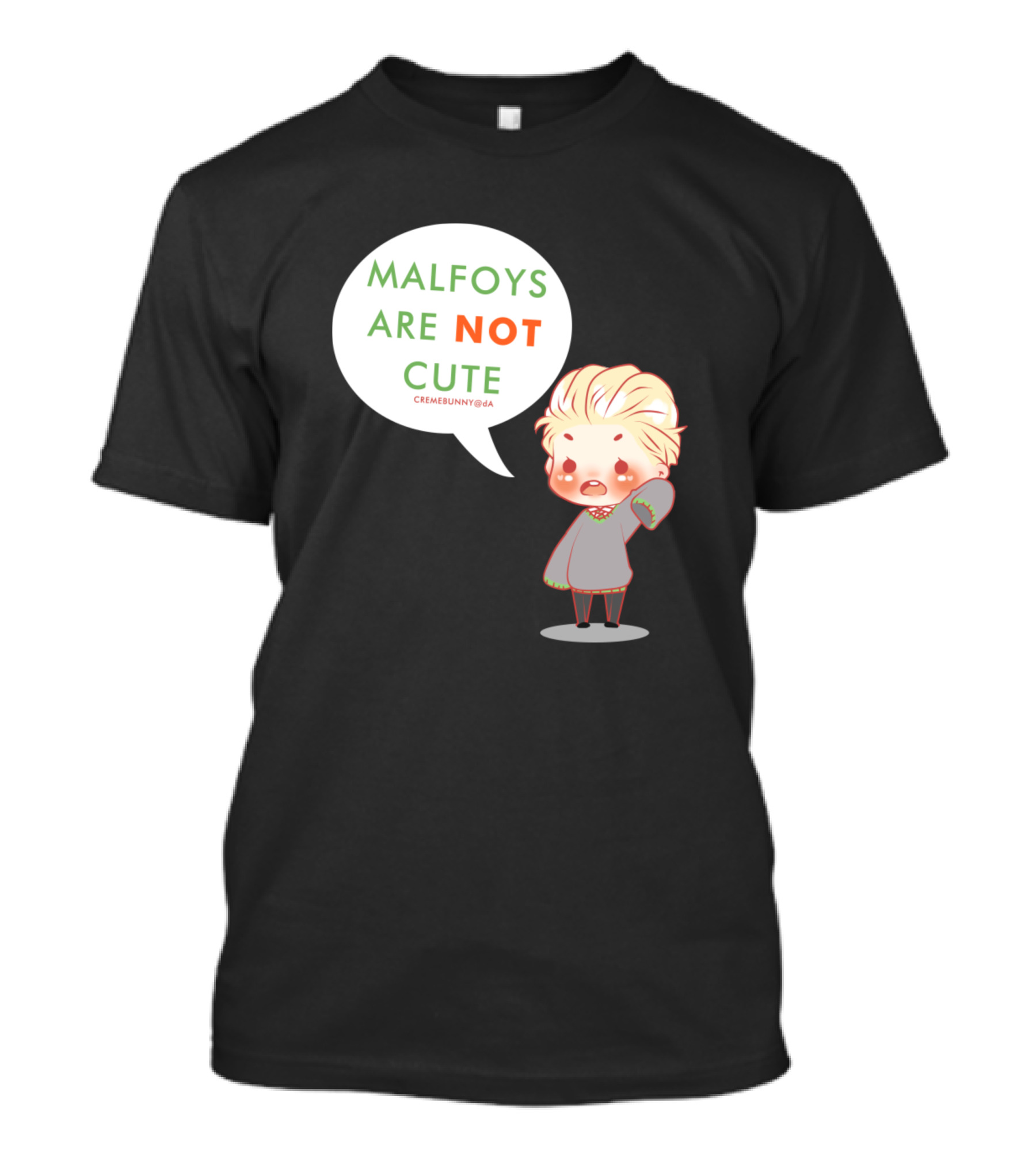 Draco Malfoy Chibi Malfoys Are Not Cute T-Shirt