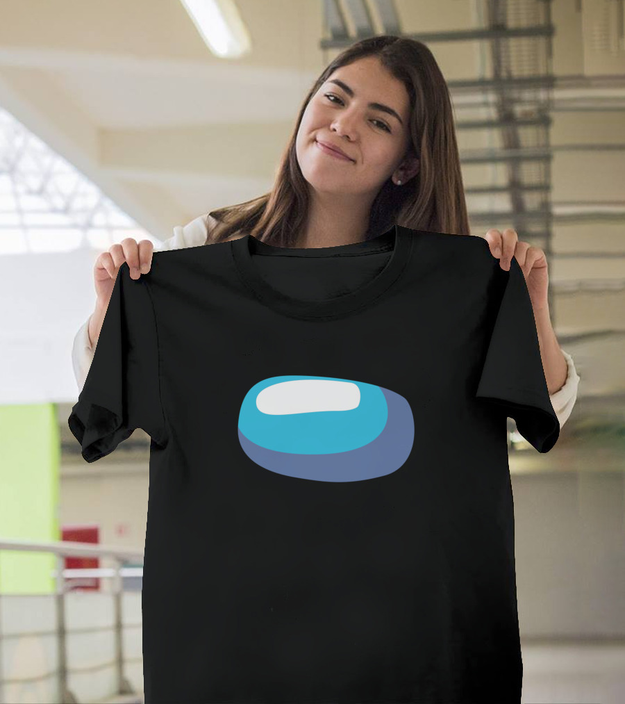 Among Us Crewmate Icon Large Visor T-Shirt