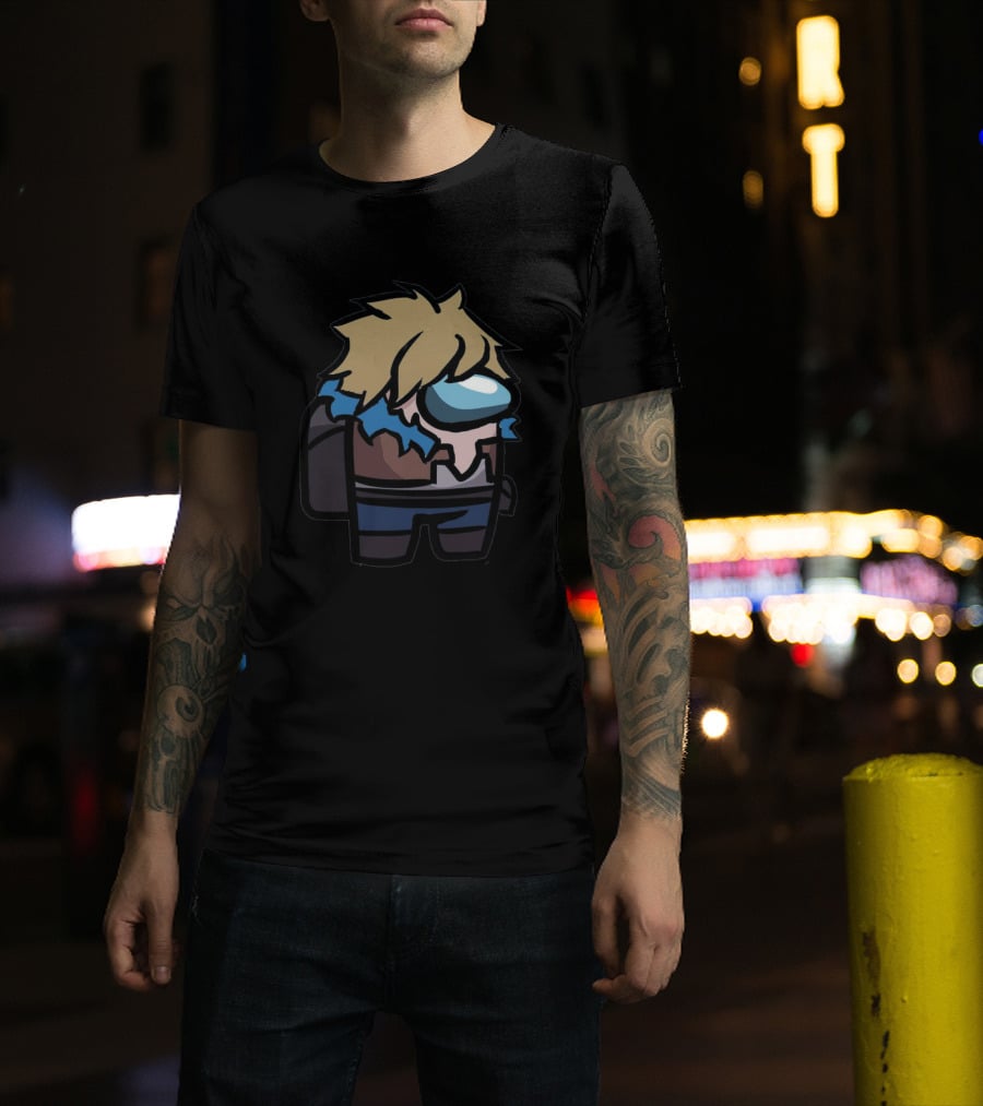 Among Us Ezreal Crossover Character League Of Legends Gaming Fan T-Shirt