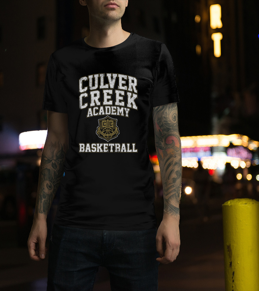 Culver Creek Academy Basketball CIC Scientes Agamus T-Shirt