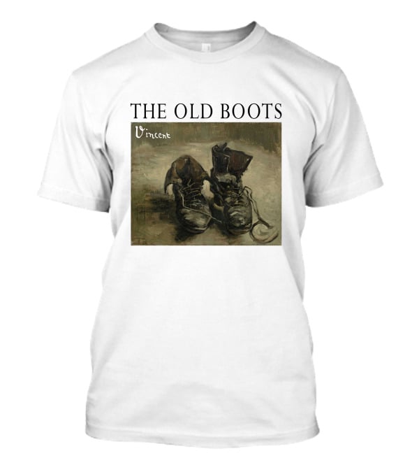 The Old Boots Vincent Van Gogh Painting Vintage T-Shirt