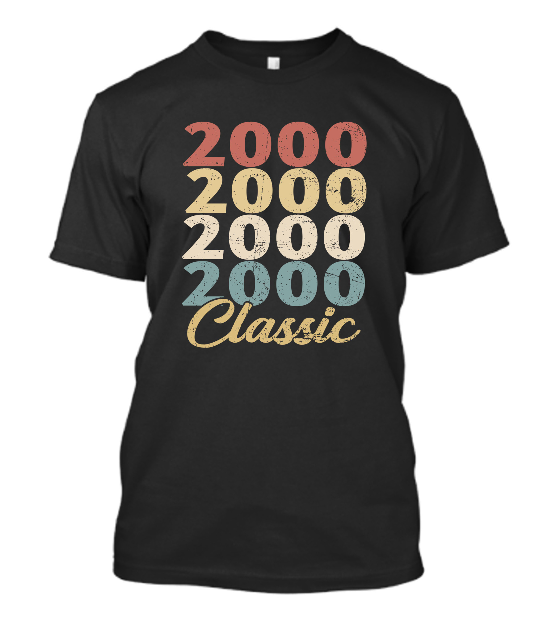 2000 Classic Retro Vintage Year T-Shirt