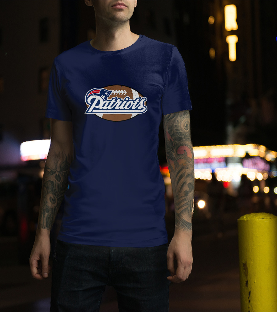 New England Patriots Football T-Shirt