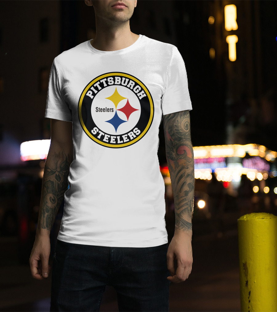 Pittsburgh Steelers Logo Circle Steelers T-Shirt