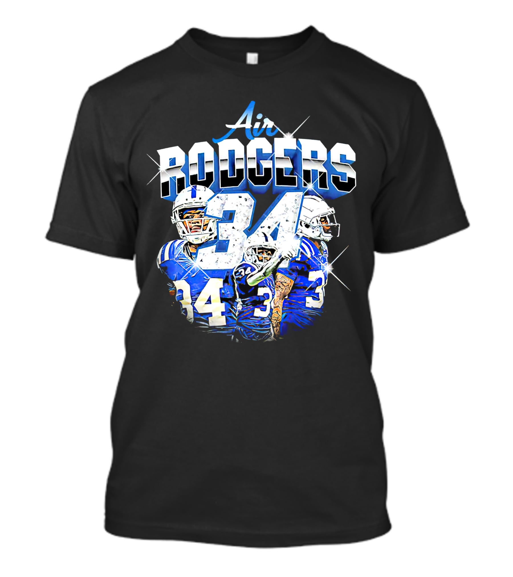 Air Rodgers 34 Indianapolis Colts Players T-Shirt