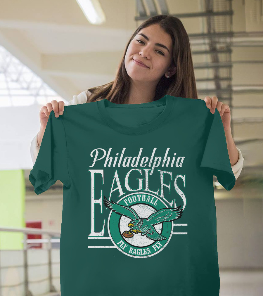 Philadelphia Eagles Football Fly Eagles Fly T-Shirt