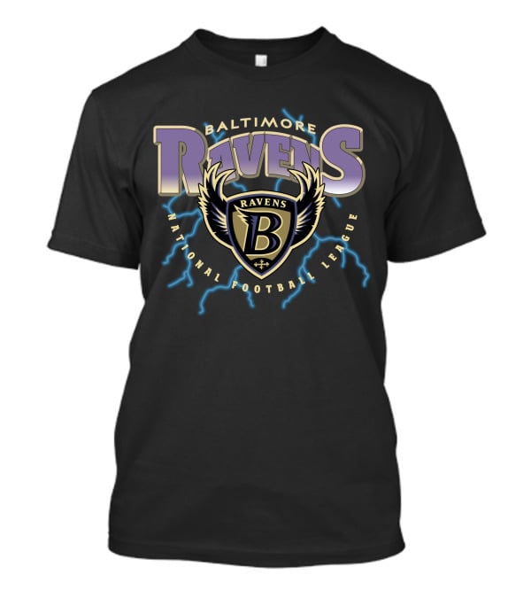 Baltimore Ravens National Football League Logo T-Shirt