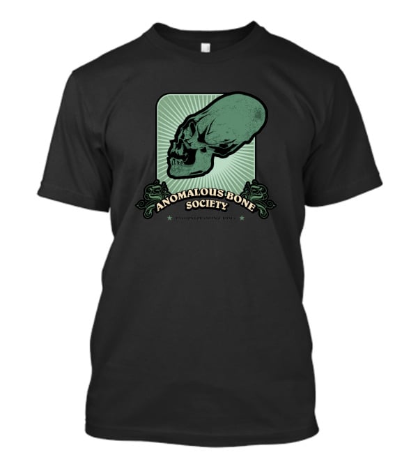 Anomalous Bone Society Skull Design 13311 T-Shirt