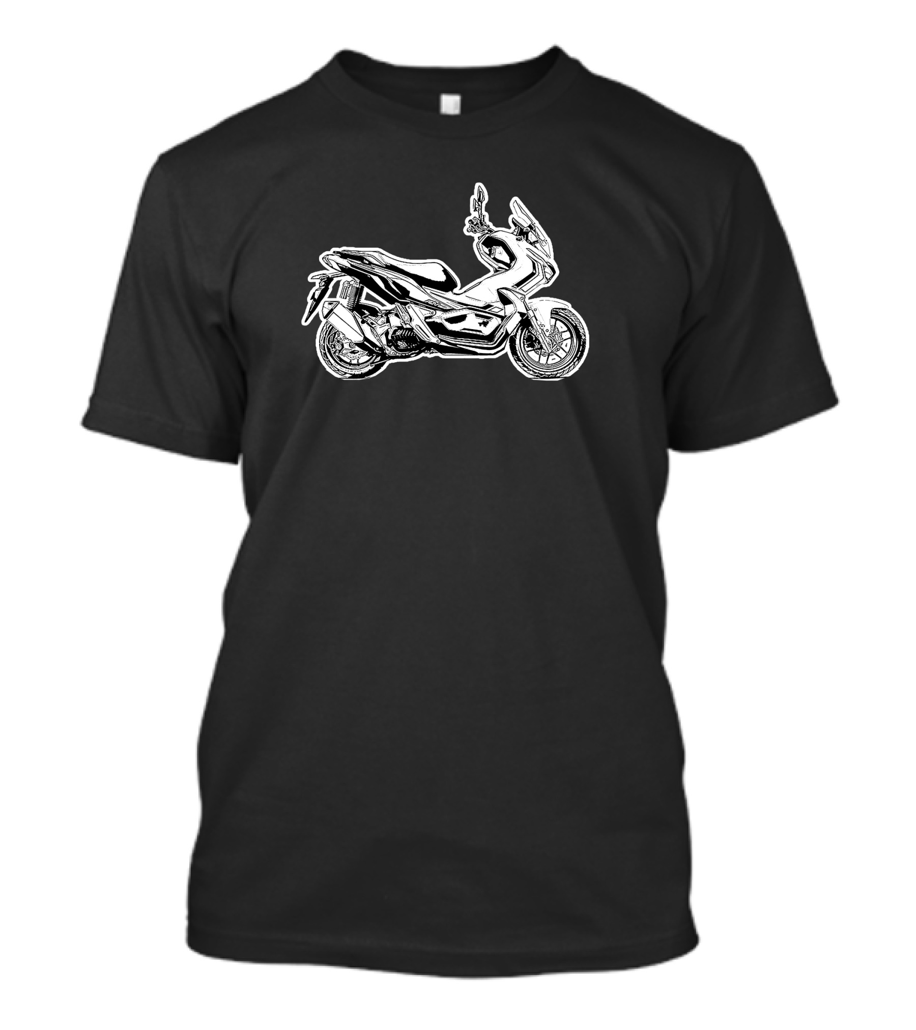 Adv150 Motorcycle Scooter Sketch Drawing T-Shirt