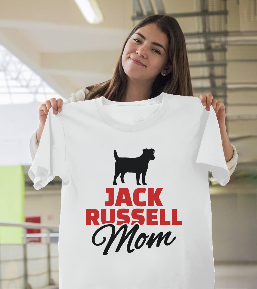 Jack Russell Mom Dog T-Shirt