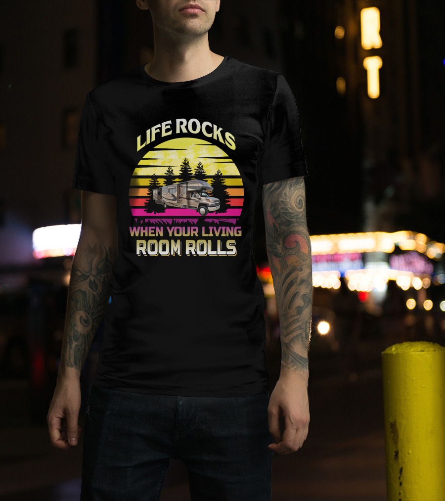 Life Rocks When Your Living Room Rolls Jayco Seneca 35GS T-Shirt