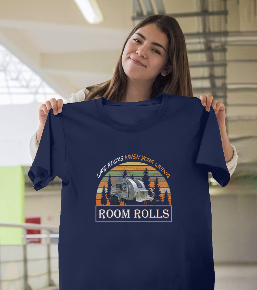 LIFE ROCKS WHEN YOUR LIVING ROOM ROLLS T@G Boondock T-Shirt