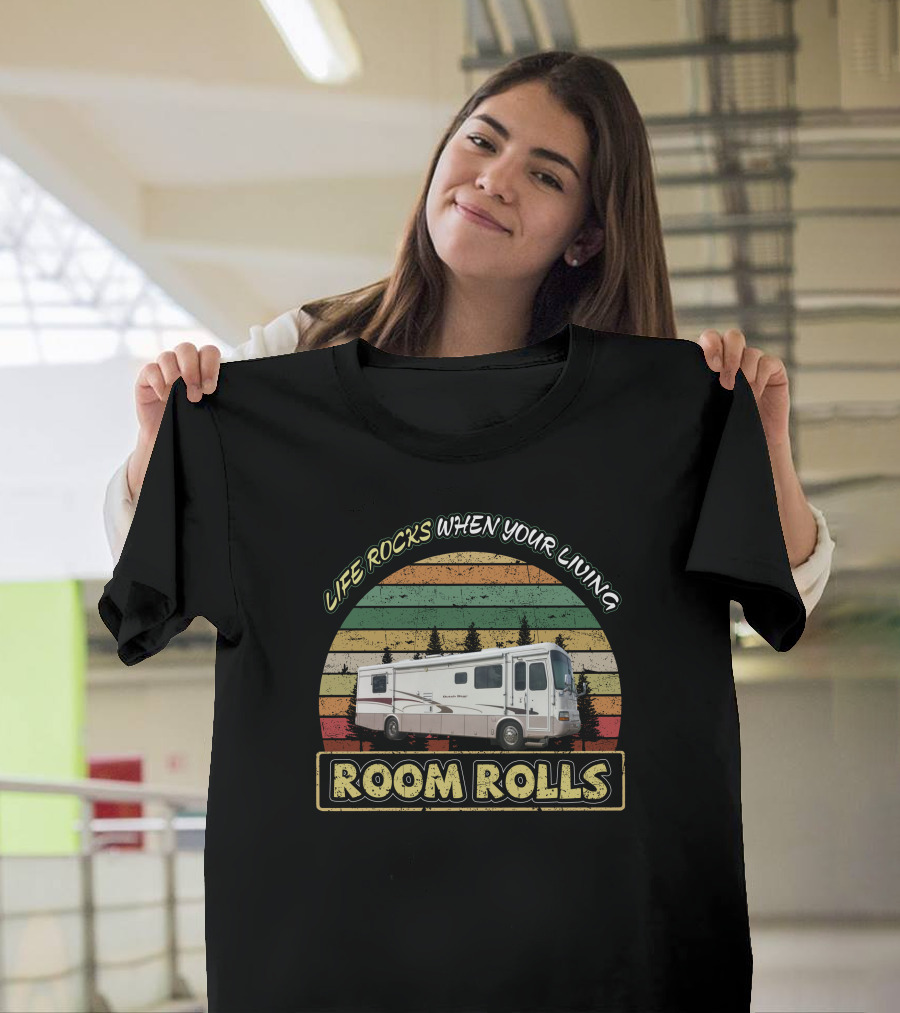 LIFE ROCKS WHEN YOUR LIVING ROOM ROLLS 2001 NEWMAR DUTCH STAR T-Shirt
