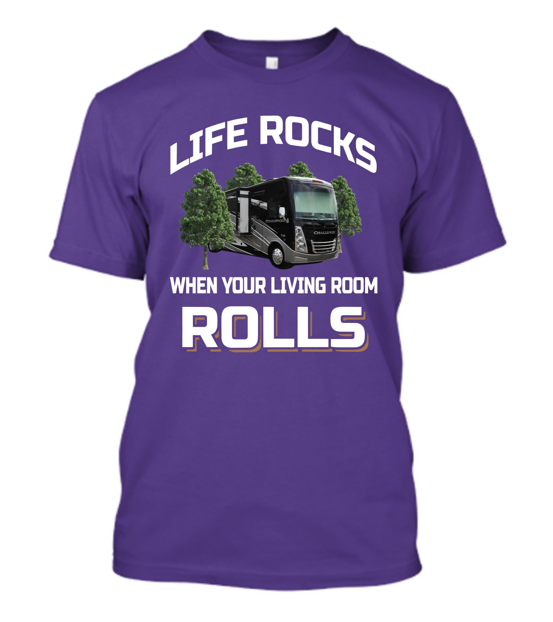 Life Rocks When Your Living Room Rolls Thor Challenger T-Shirt