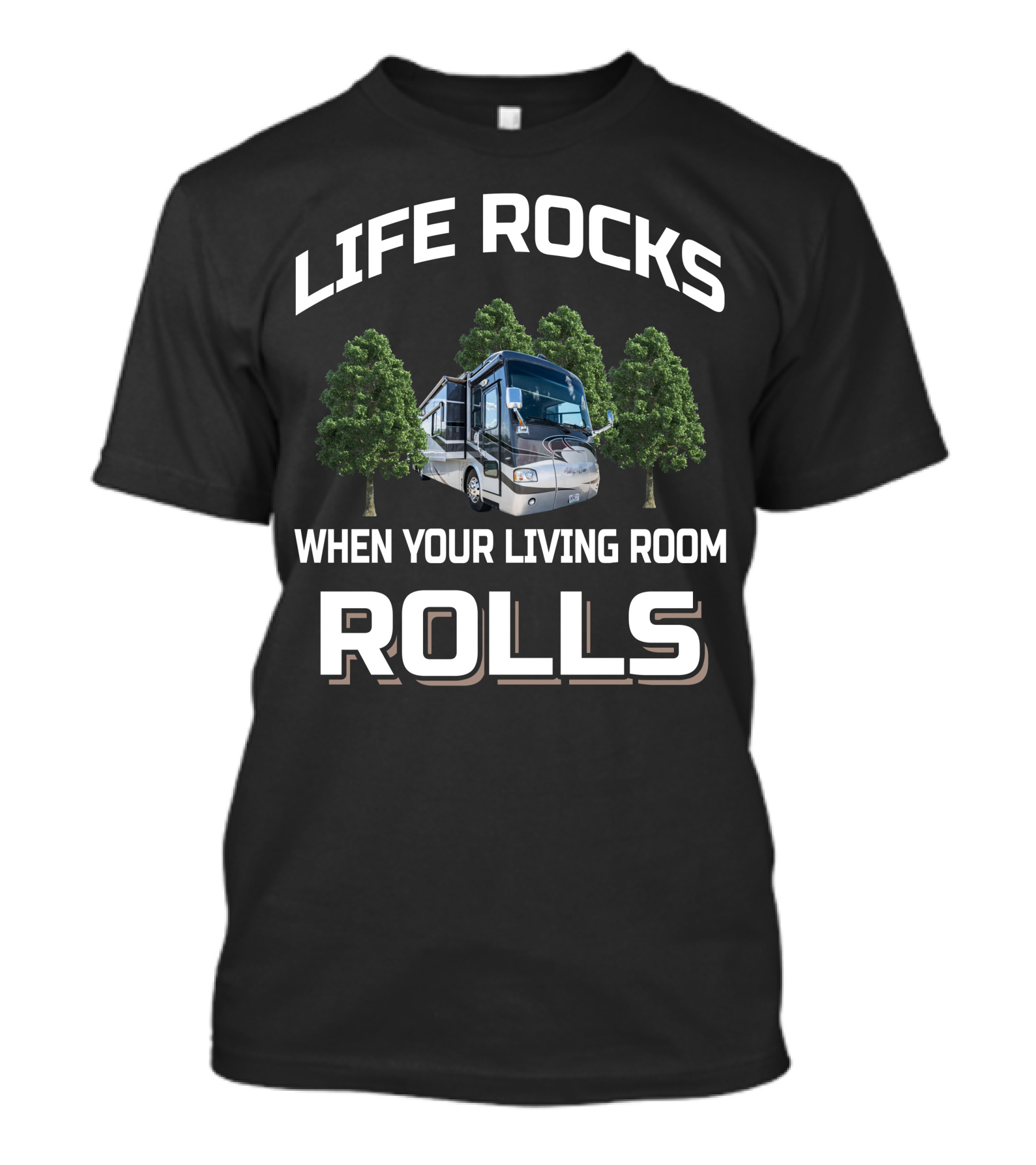 Life Rocks When Your Living Room Rolls 2006 Allegro 40qdp T-Shirt