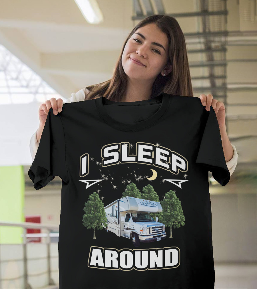 I Sleep Around 2013 Coachmen Leprechaun RV Adventure T-Shirt