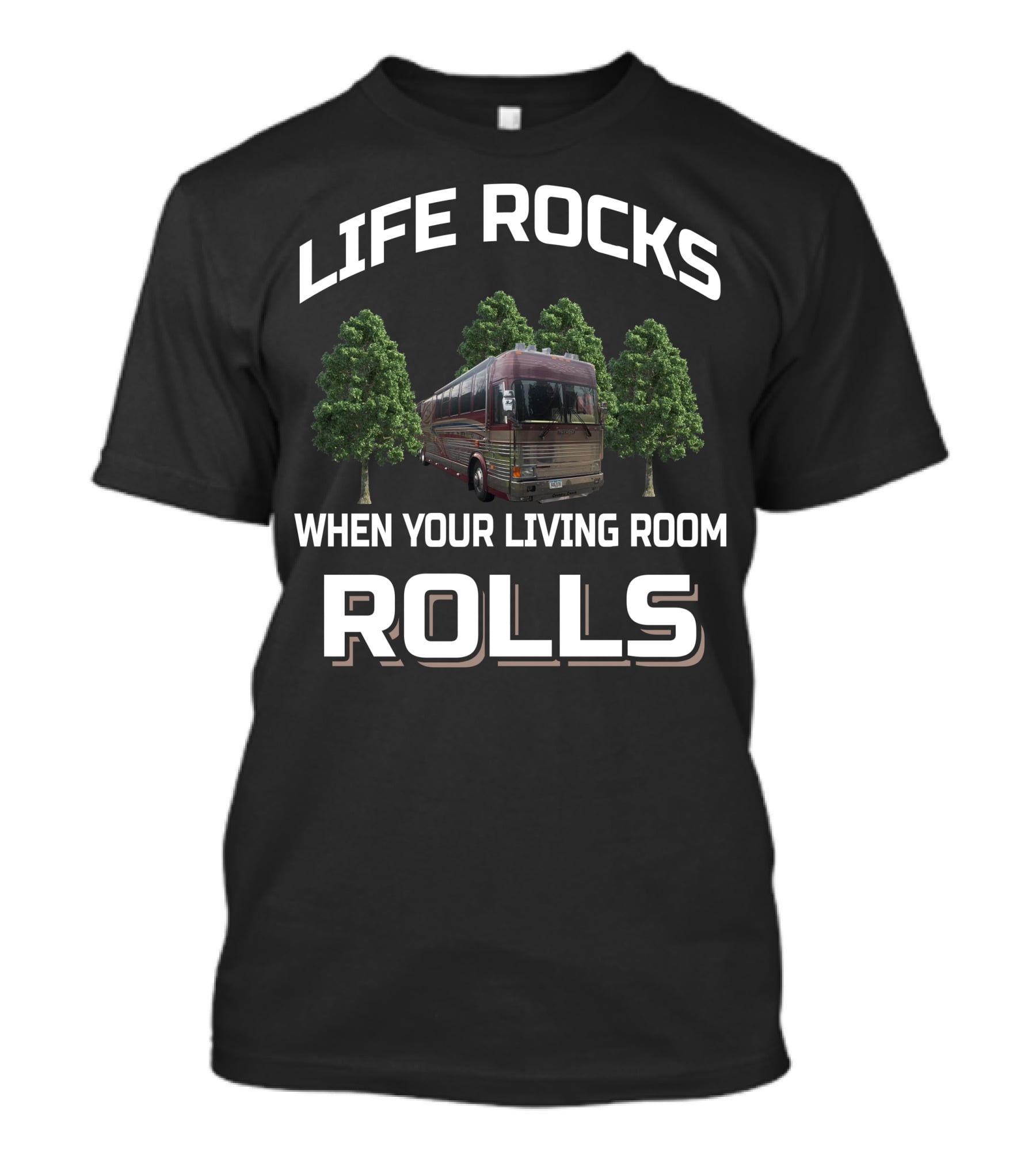 Life Rocks When Your Living Room Rolls 1998 Xl T-Shirt