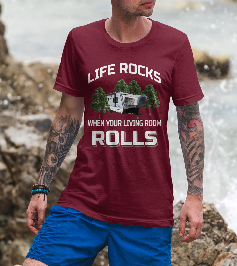 Life Rocks When Your Living Room Rolls Jayco X17Z T-Shirt