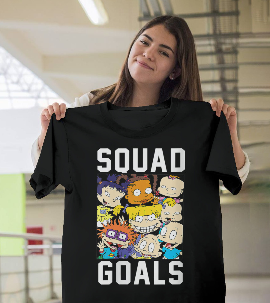 Rugrats Squad Goals Cartoon Characters T-Shirt