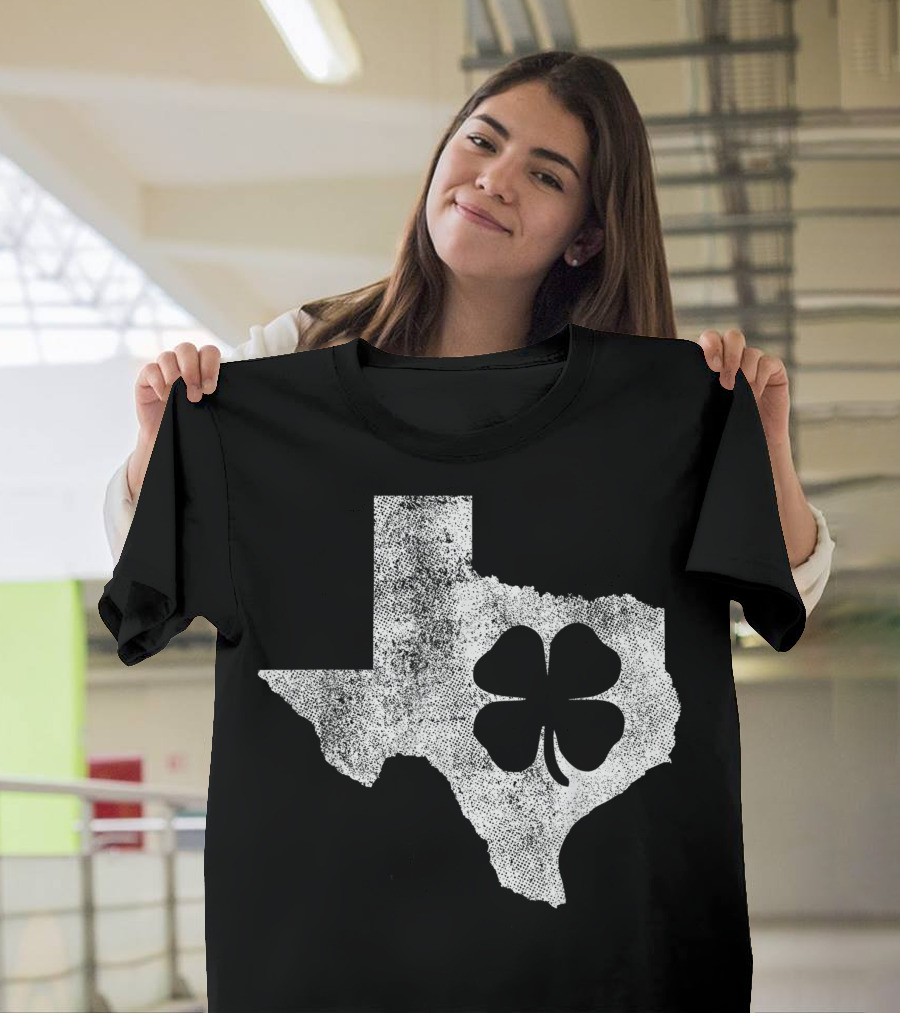 St. Patrick's Day Texas Shamrock Irish Saint Paddy T-Shirt