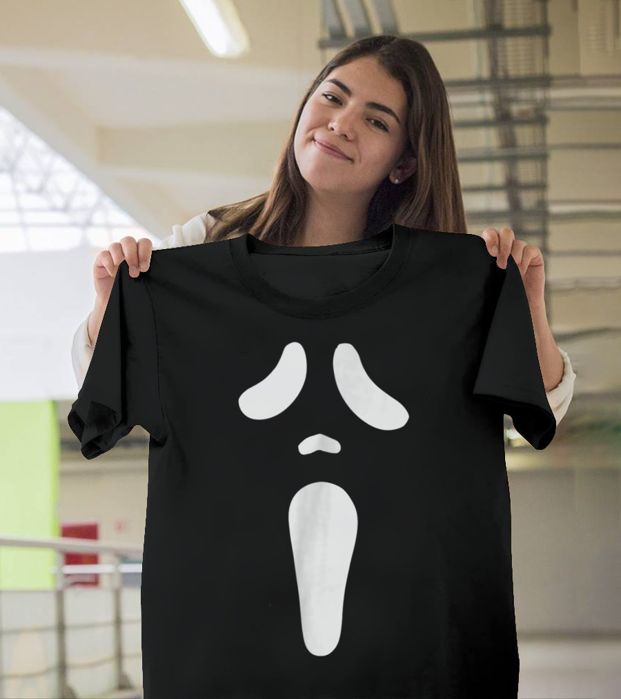 Ghostface Scream Mask Halloween Novelty Ghost Face T-Shirt