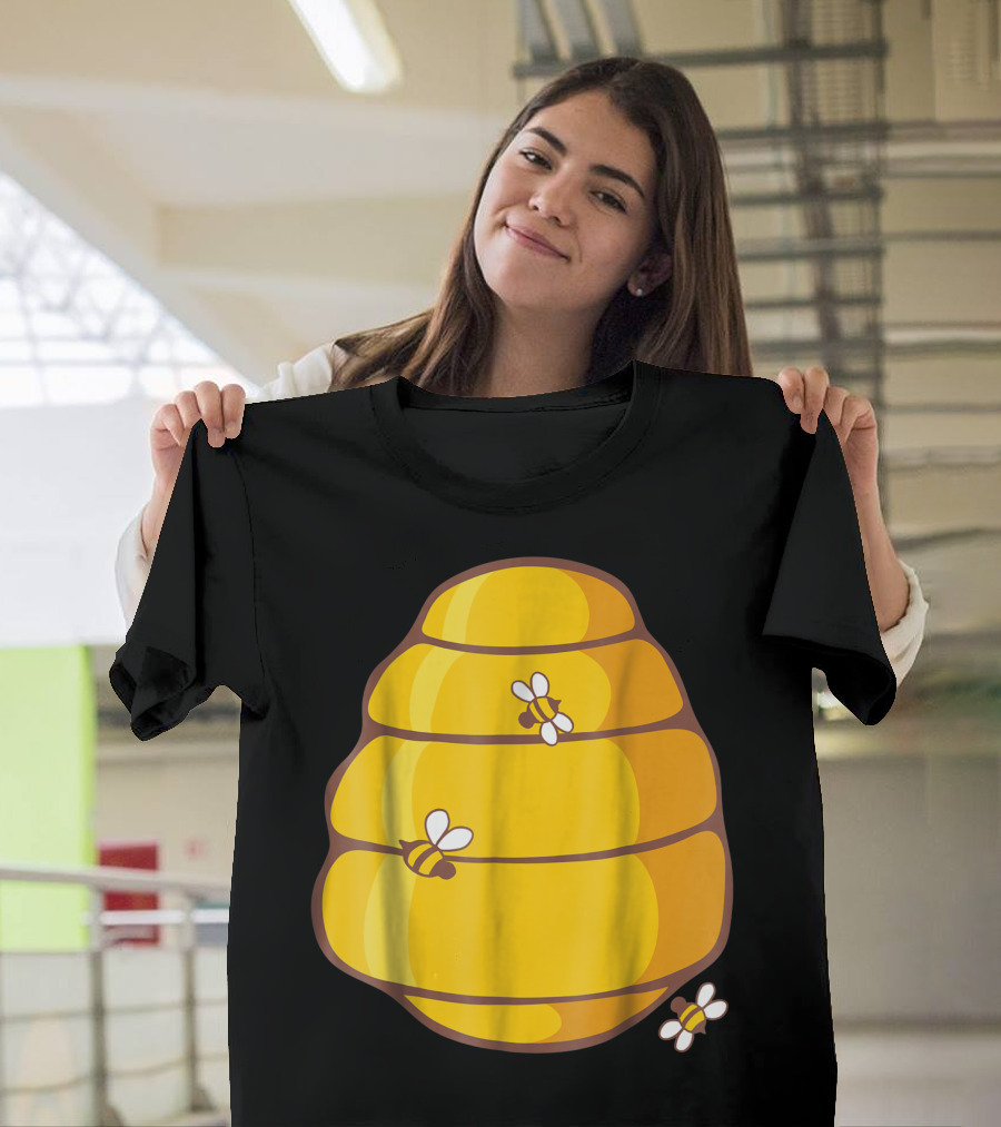Beehive Halloween Costume for Group Theme Party with Bees T-Shirt