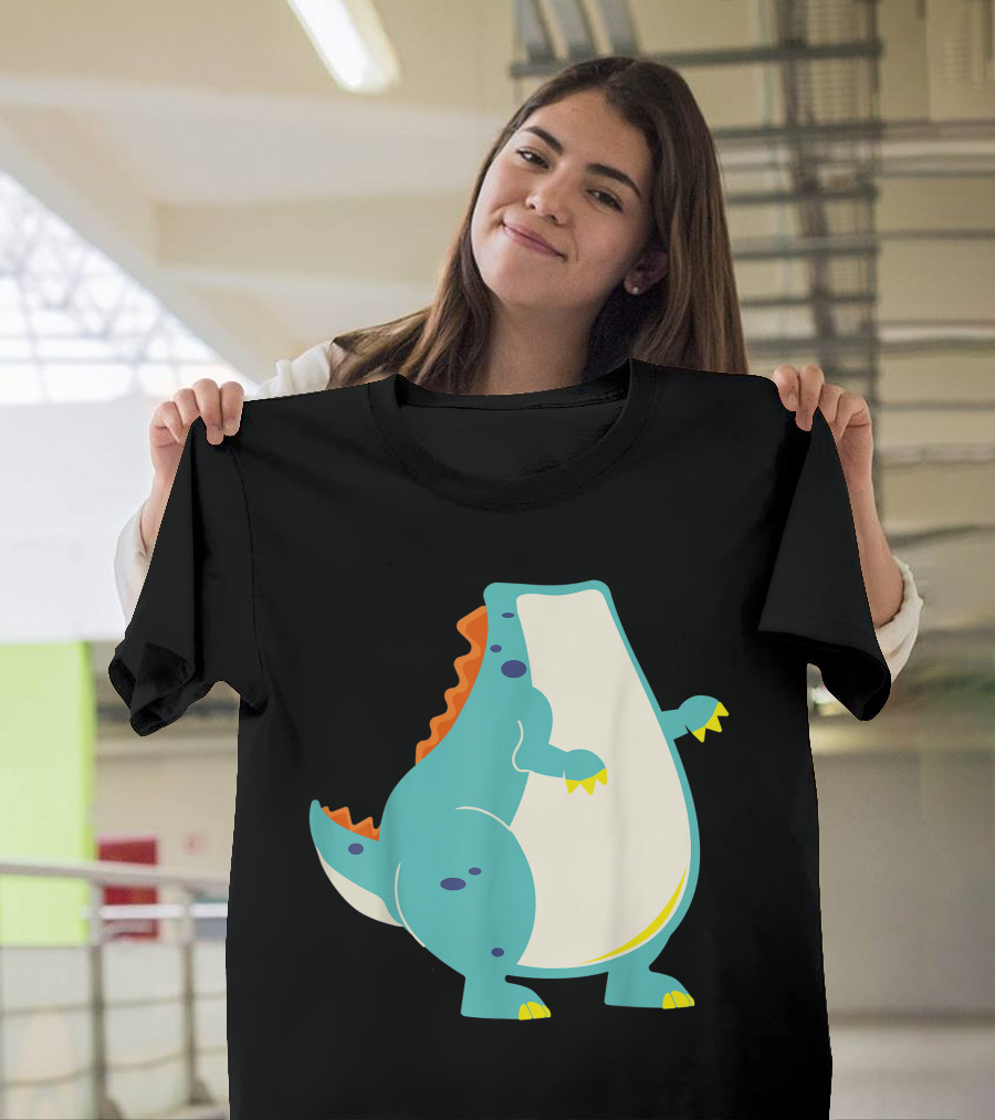 Funny Dinosaur Costume Halloween Easy DIY T-Shirt