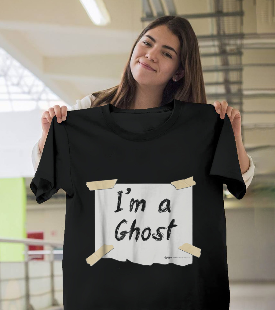 I'm A Ghost Taped Note T-Shirt