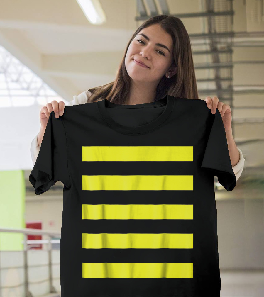 Bee Costume Cute Halloween Costume Honeybee Honey Stripes T-Shirt