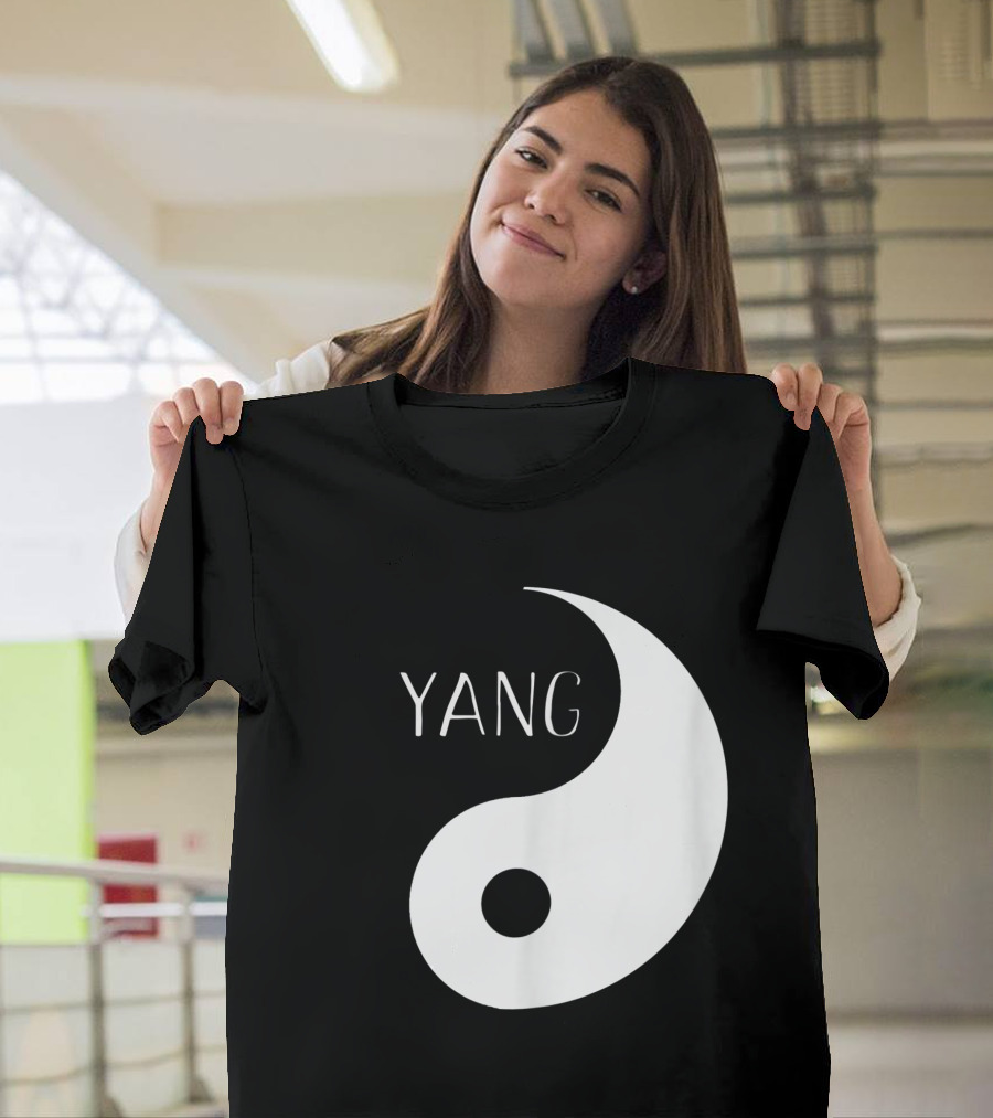 Yin Yang Yang Couples Funny Halloween For Best Friends T-Shirt