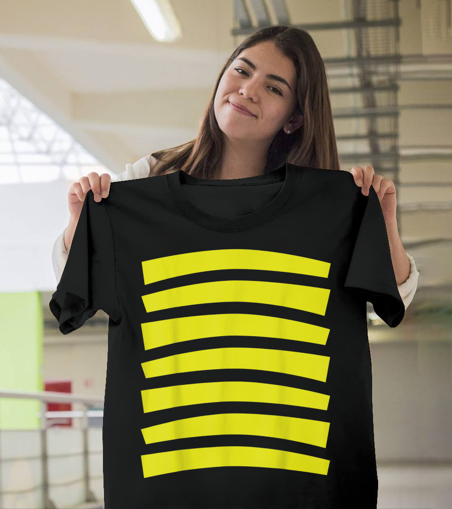 Bee Costume Front Back Bumblebee Stripes T-Shirt
