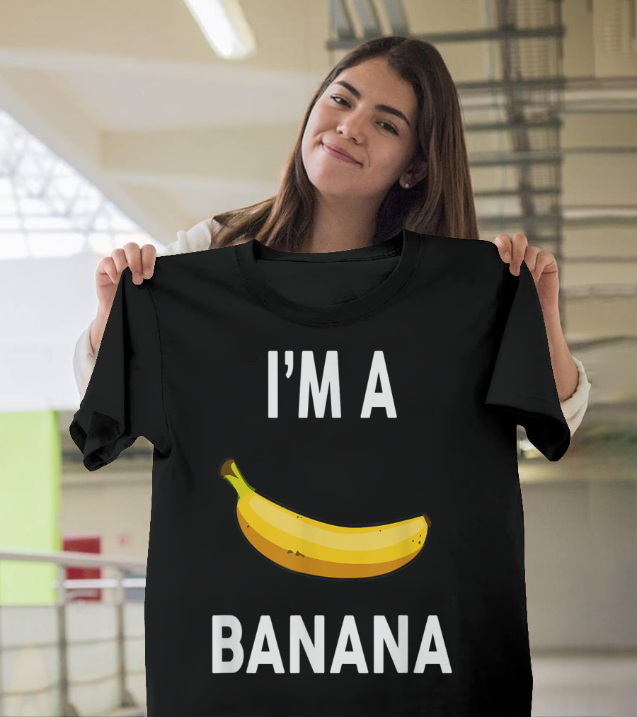 I'm A Banana Halloween Food Costume I'm A Banana T-Shirt