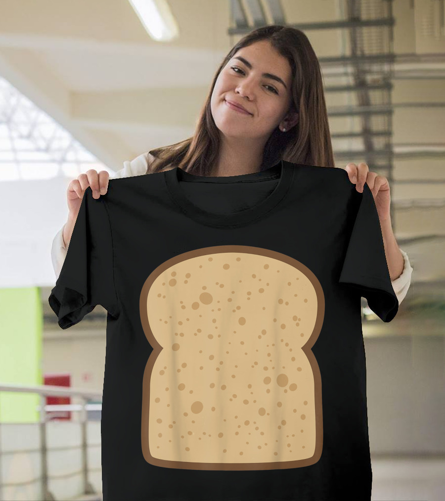 Sliced Bread Toast Matching DIY Toast Bread Slice T-Shirt