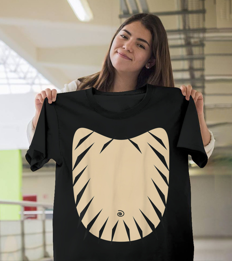 Tiger Belly Animal Halloween Tiger Stripes T-Shirt