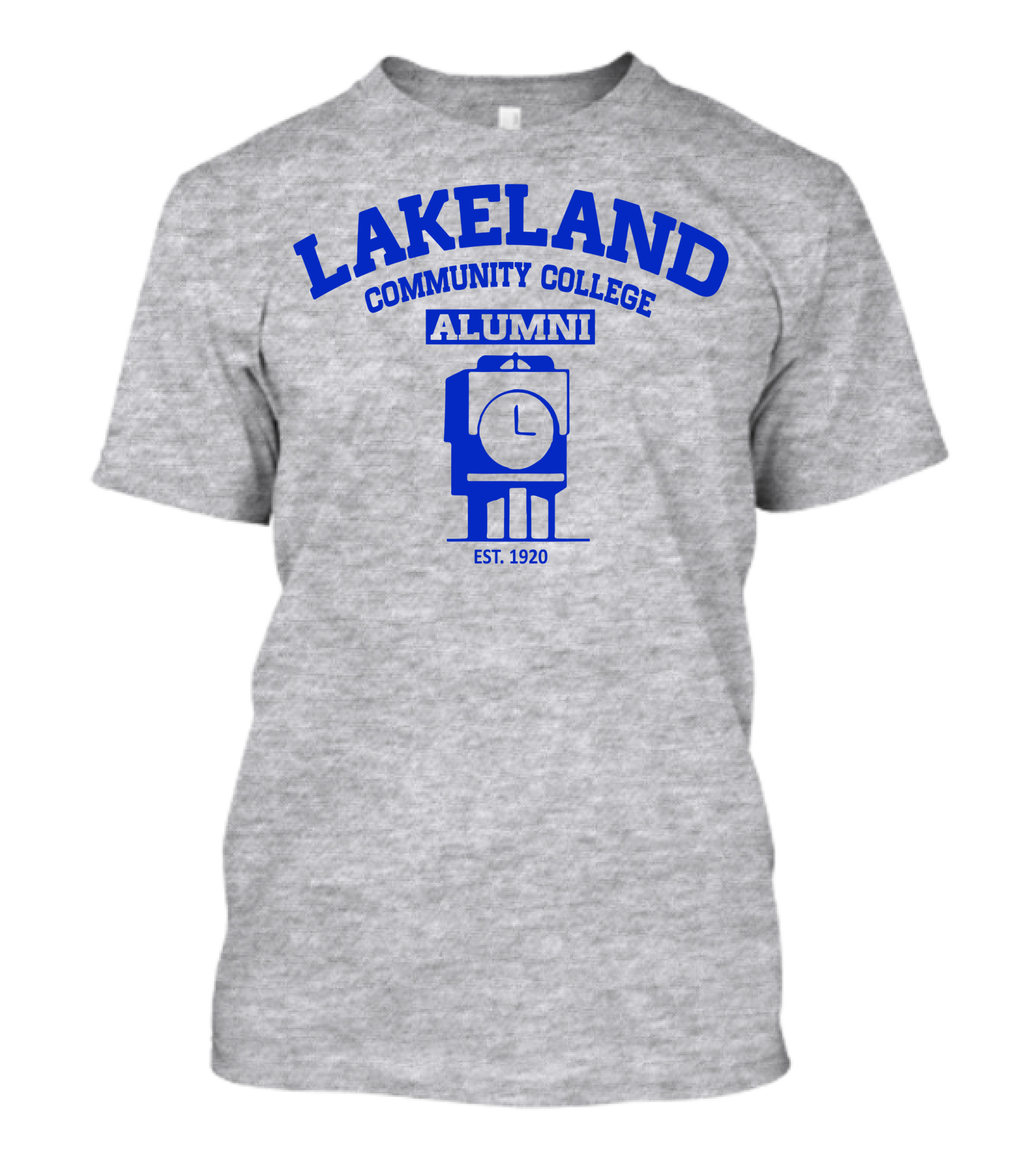 Lakeland Community College Alumni Est. 1920 Clock Tower T-Shirt