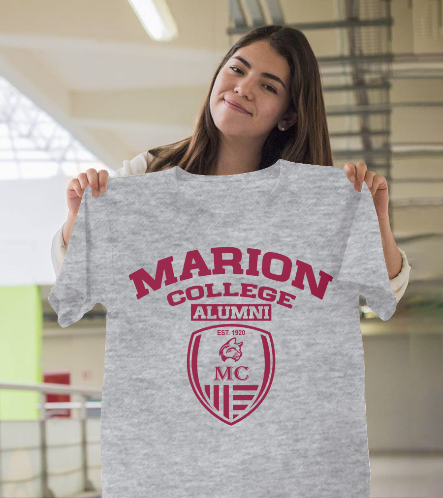 Marion College Alumni Est. 1920 MC Shield T-Shirt