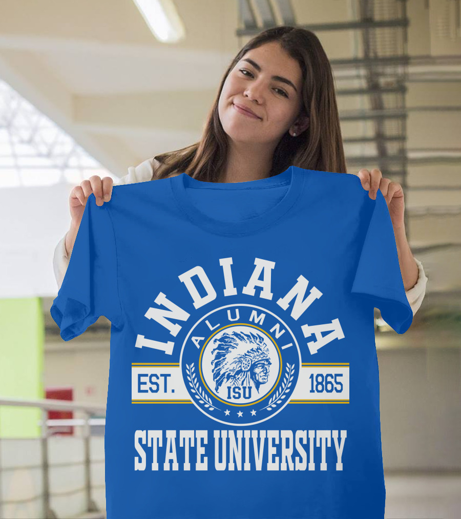Indiana State University Alumni ISU Est. 1865 T-Shirt