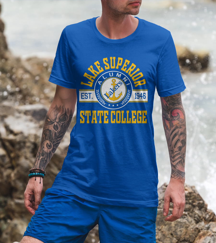 Lake Superior State College Alumni Lakers Est. 1946 T-Shirt