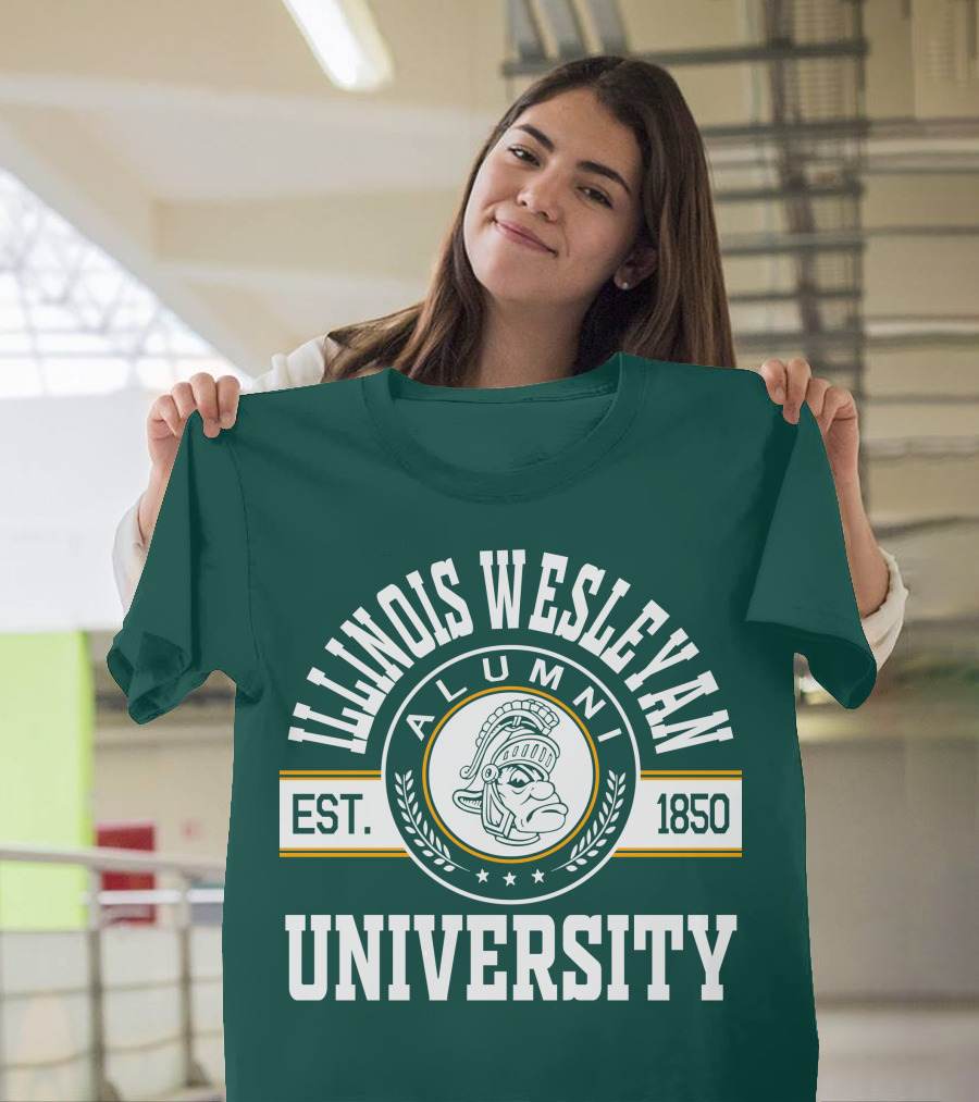 Illinois Wesleyan University Alumni Est. 1850 T-Shirt