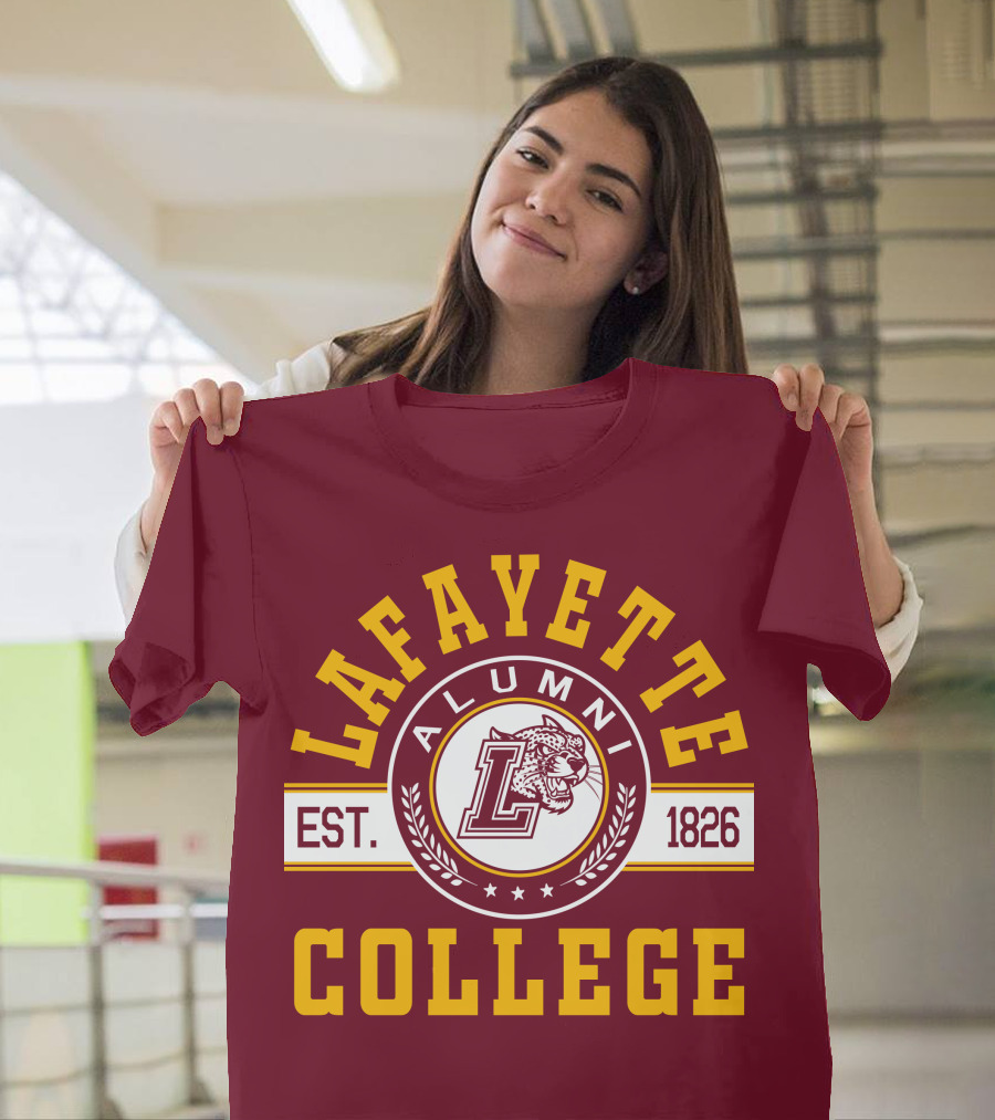 Lafayette College Alumni Est. 1826 Leopard T-Shirt