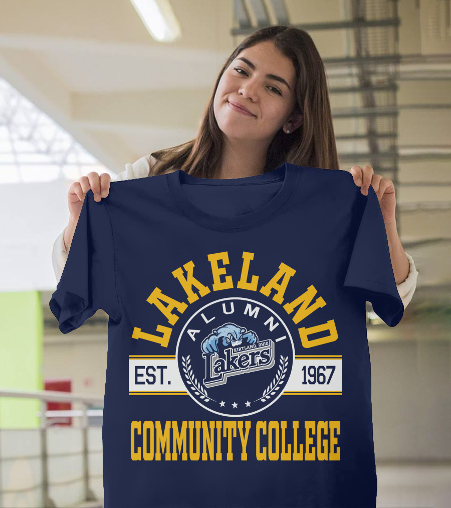 Lakeland Community College Alumni Lakers Kirtland Ohio Est. 1967 T-Shirt